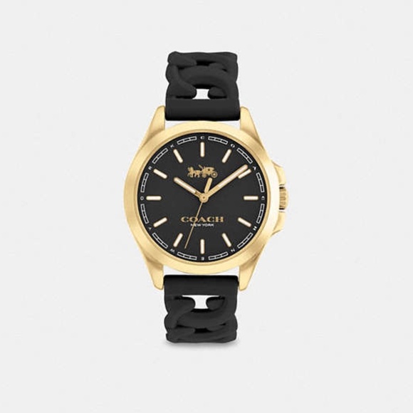 Coach Libby Watch in Black, 34 Mm - Picture 1 of 7
